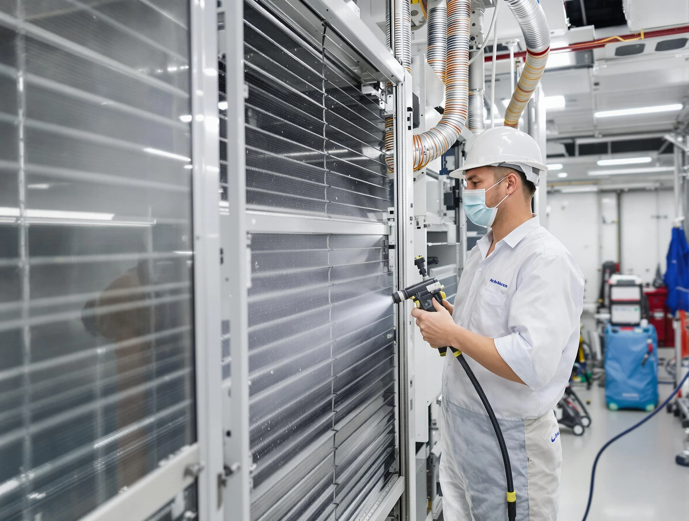 Professional AC coil cleaning by Reading Air Duct Cleaning in Reading