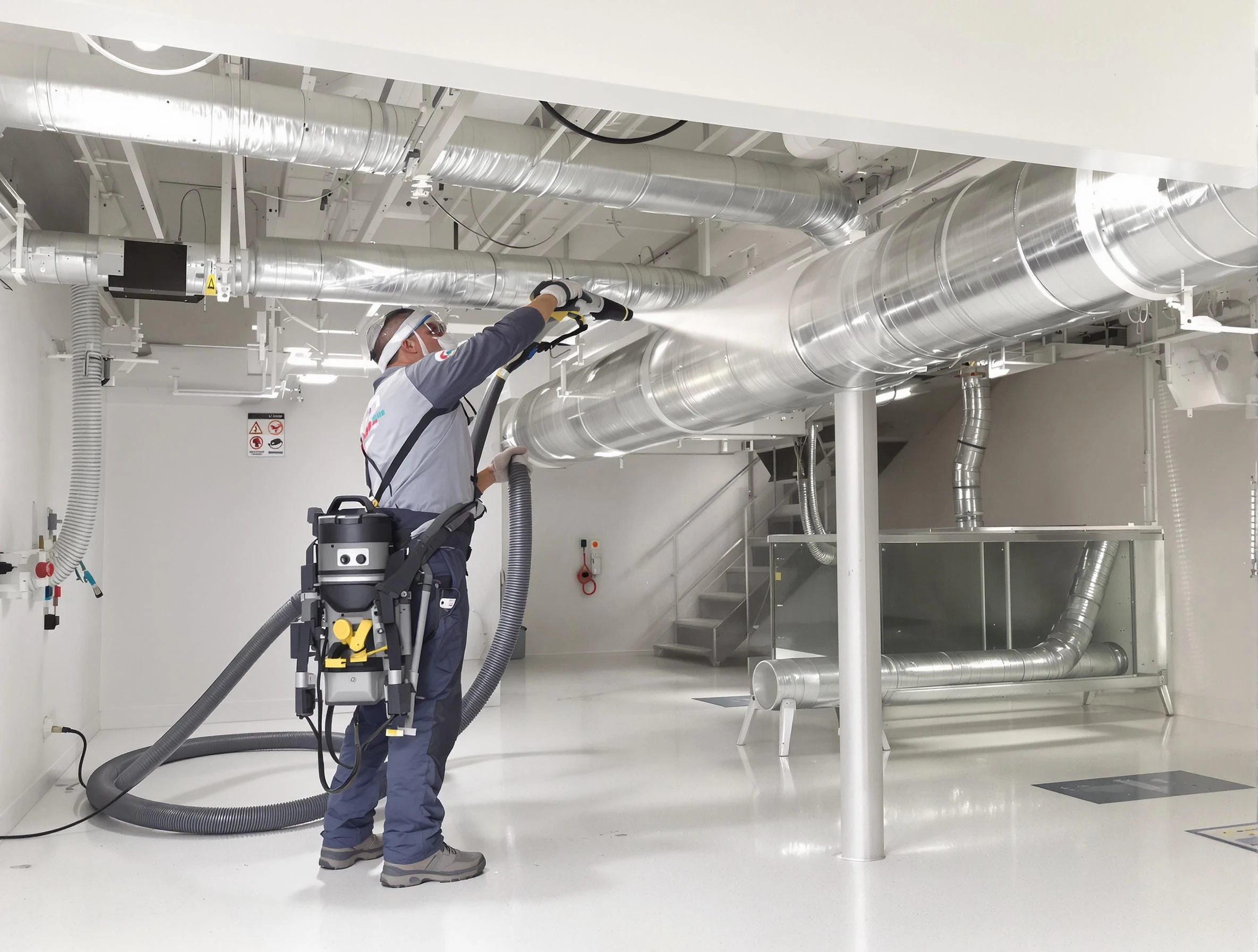 Professional central duct cleaning by Reading Air Duct Cleaning in Reading