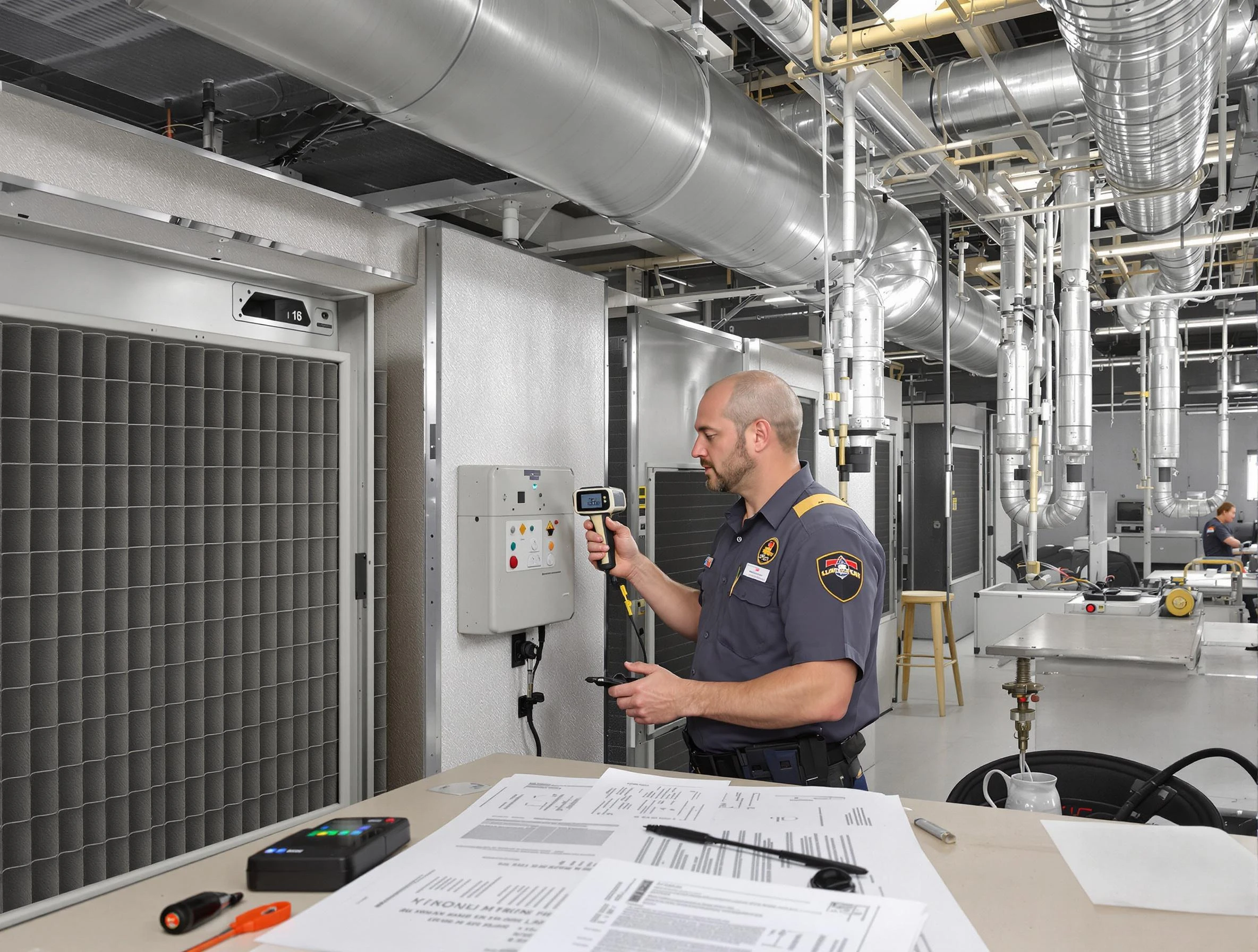 Professional filter system inspection by Reading Air Duct Cleaning in Reading